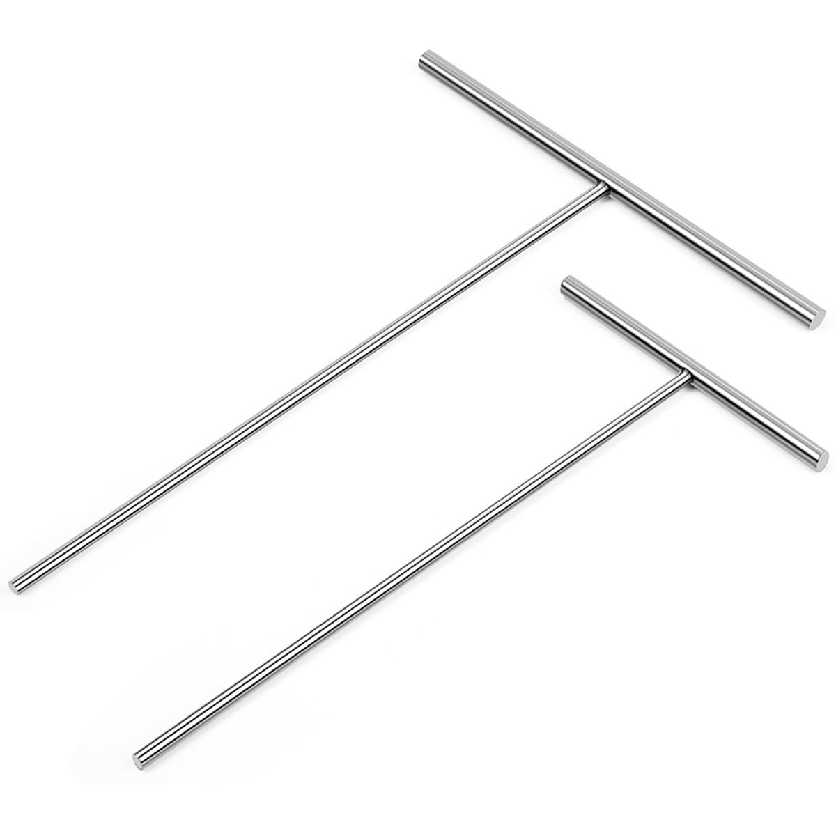 2 Pack Crepe Spreader Kit, Stainless Steel T-Shaped Batter Spreaders, Pancake...