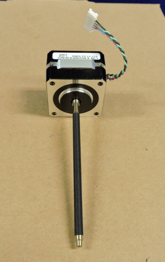 NEW Lin Engineering 417-11-03 Hybrid Stepper Motor w/ Ametek 95mm Actuator Screw
