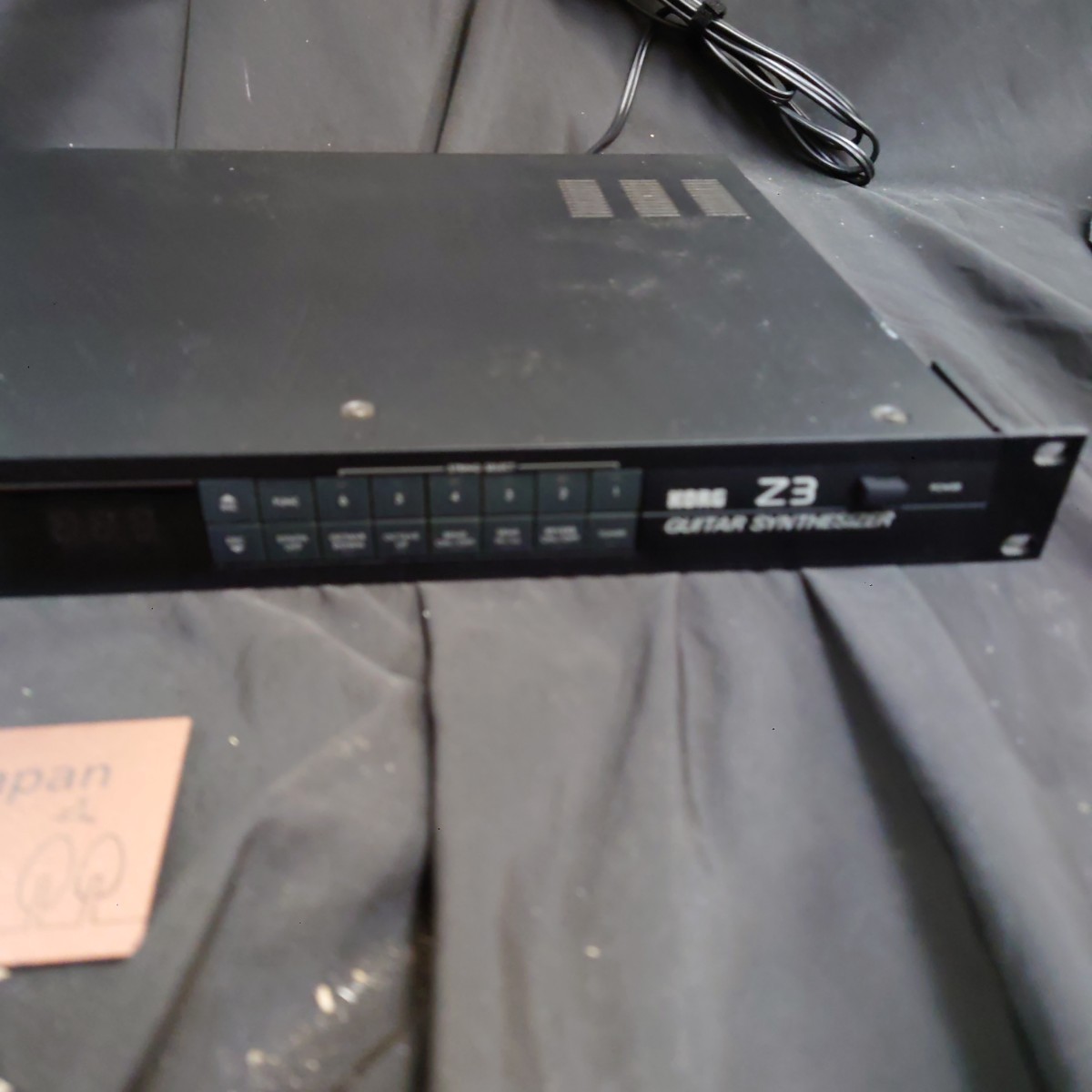 KORG Z3 Guitar Synthesizer Rack Module MIDI Guitar Synth Tested Working