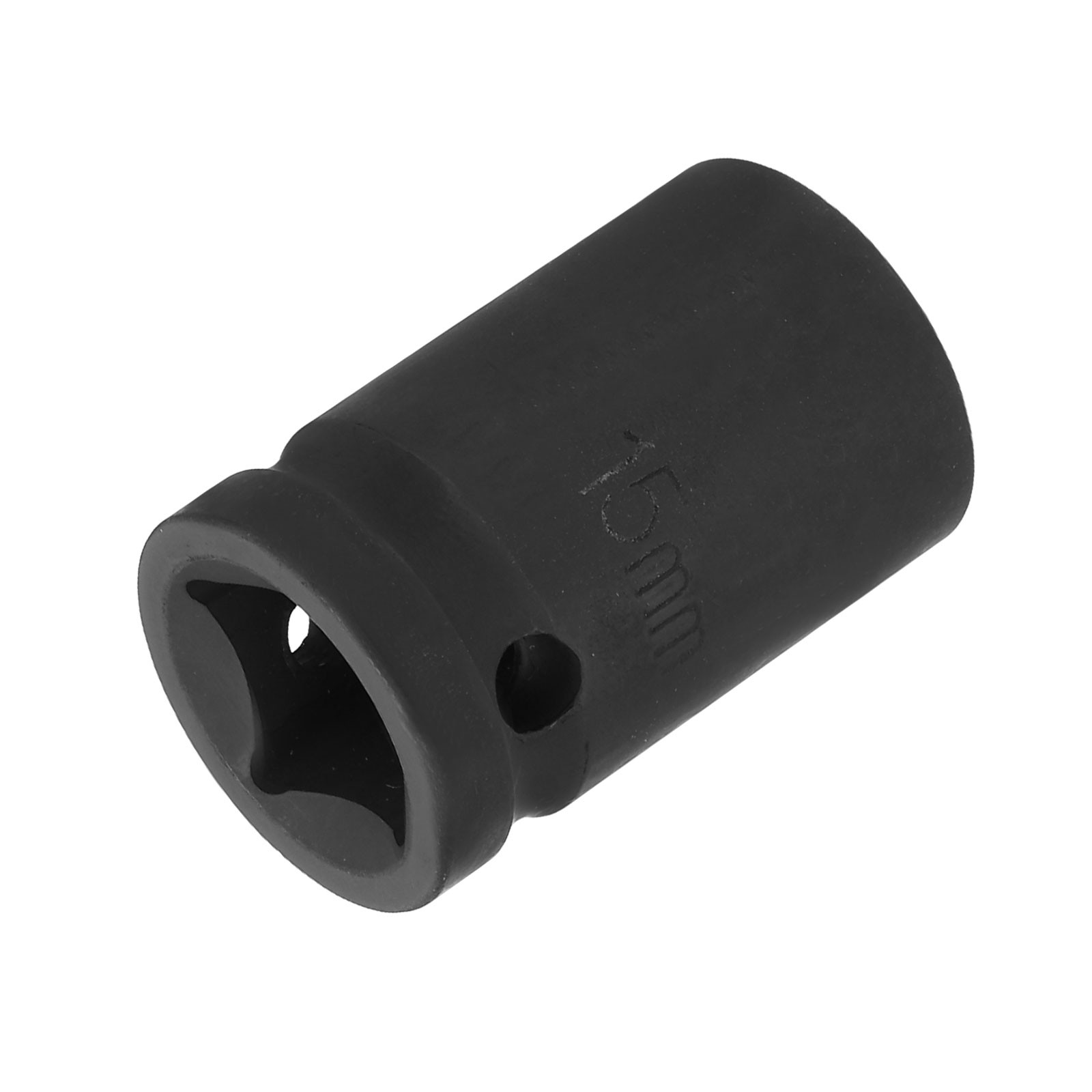 12Points Impact Socket 1/2" Drive 15mm Metric Cr-V Shallow Impact Socket