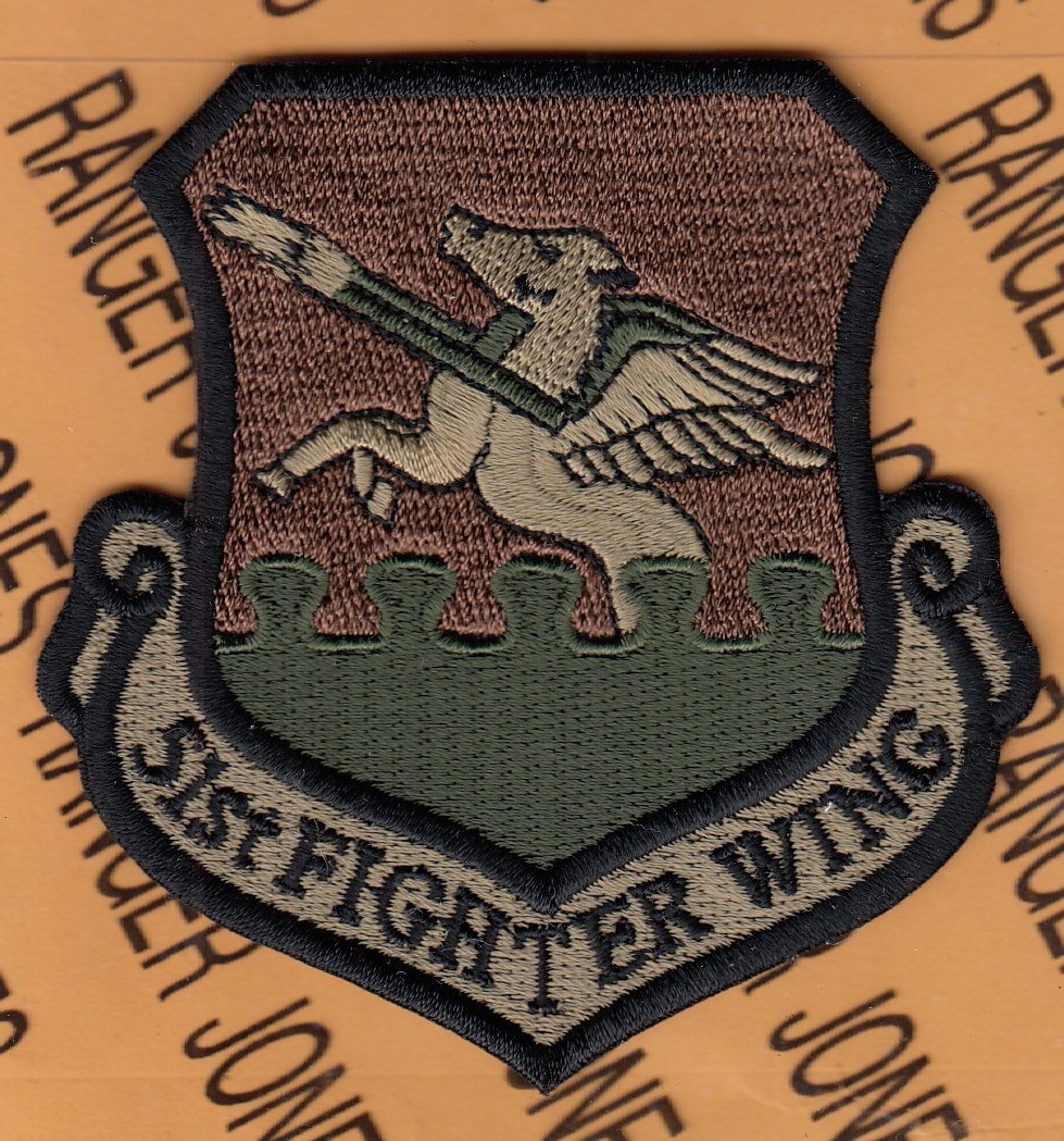 USAF Air Force 51st Fighter Wing FW ~3" OCP No Hook patch c/e