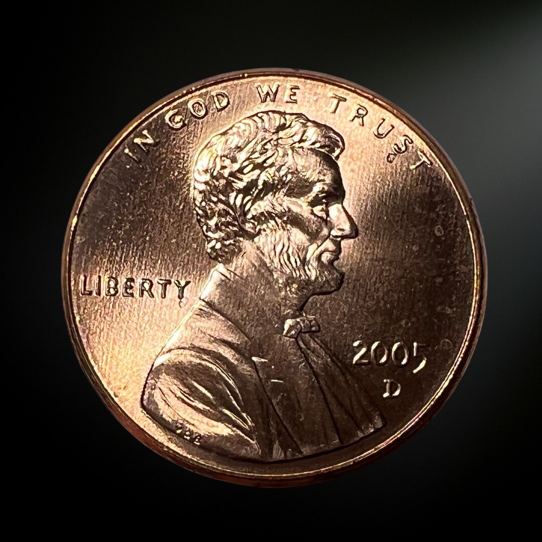 2005-D Lincoln Memorial Penny BU Brilliant Uncirculated Denver Mint