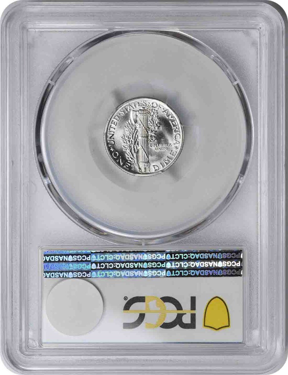 1941-D Mercury Silver Dime MS65FB PCGS