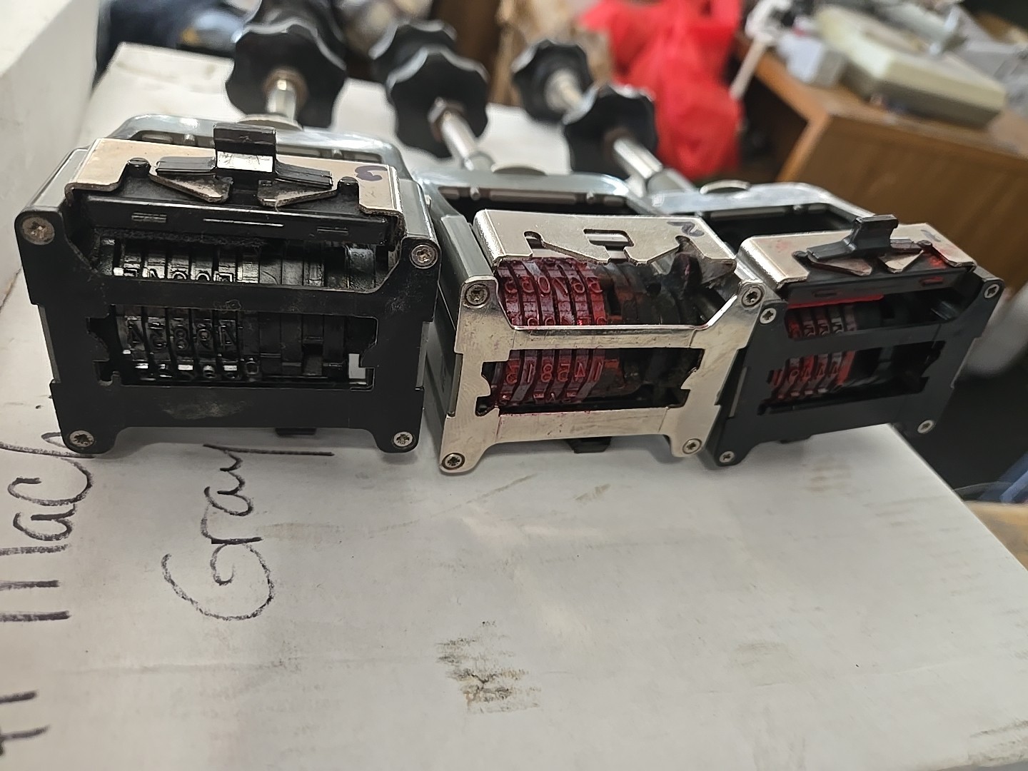 Rollem Numbering Head, 5 Available, Tested Working!! Selling 1 Per Each.