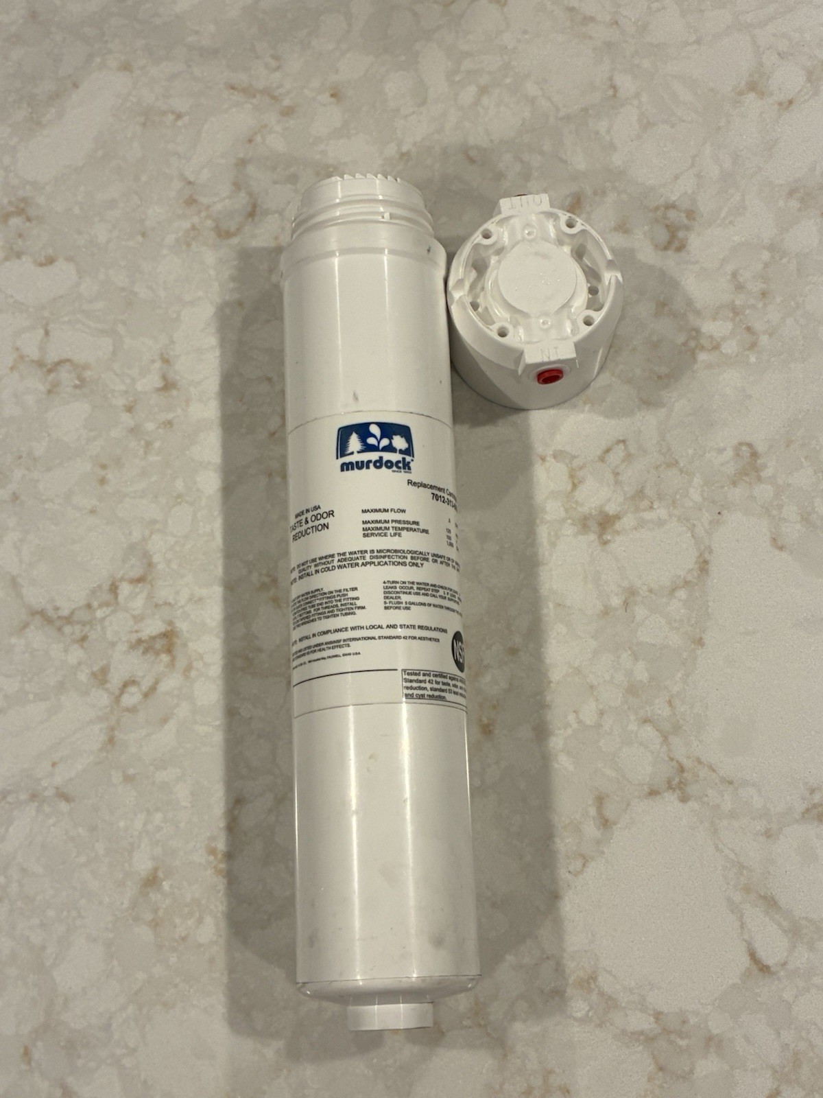 Murdock/Acorn 7012-313-000 | WF1 Replacement Water Filter Cartridge, 1500 Gallon