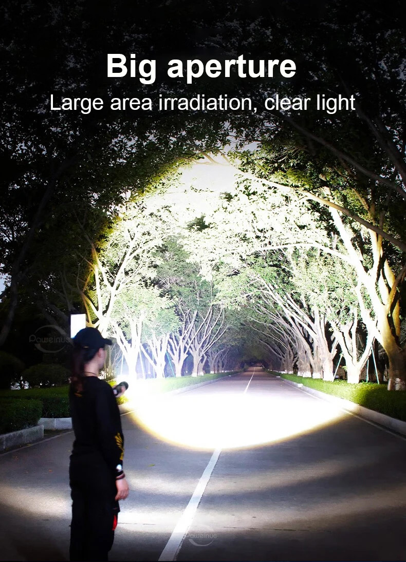 19000000LM Most Powerful Flashlight High Power Rechargeable Led Flashlight US