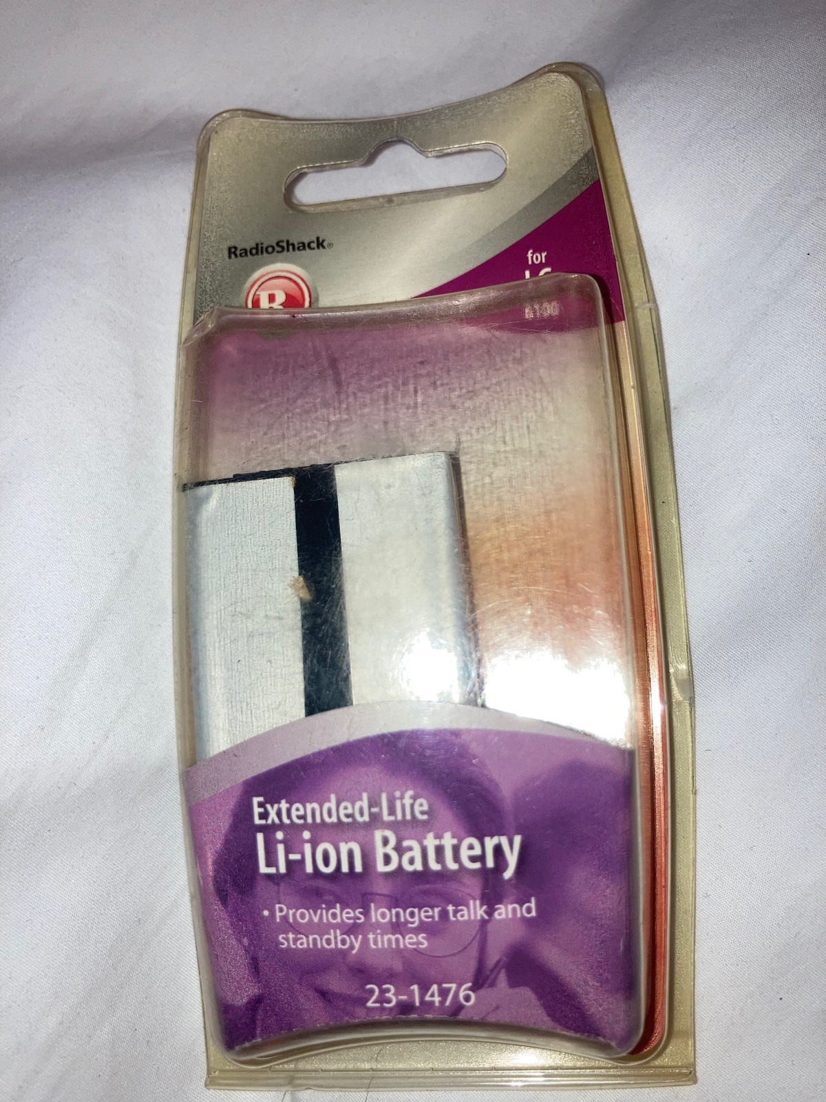 BATTERY Radio Shack Extended Life Li Ion Batter 23-1476