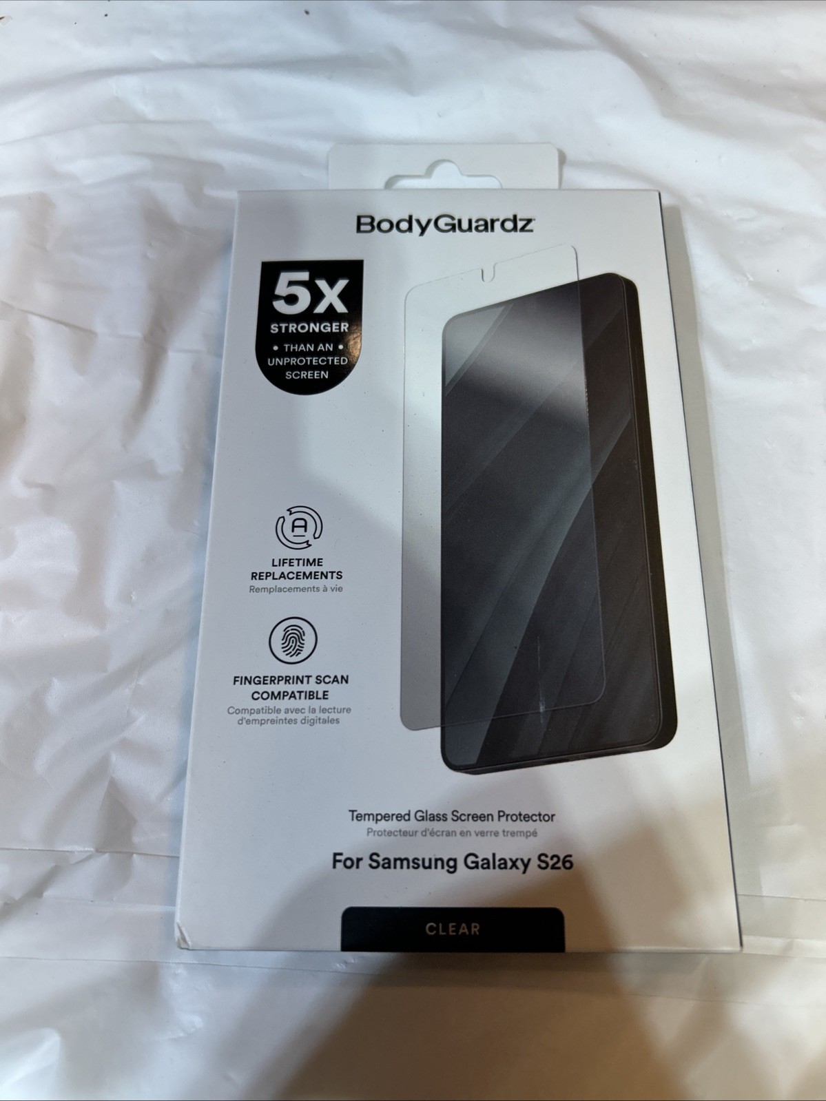 Body Guardz Tempered Glass Screen Protector For Samsung Galaxy S26