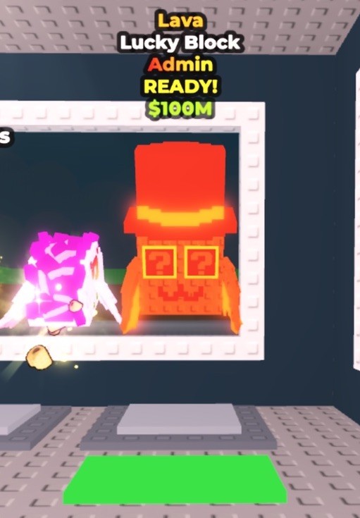 Steal a Brainrot - Lava Admin Lucky Block