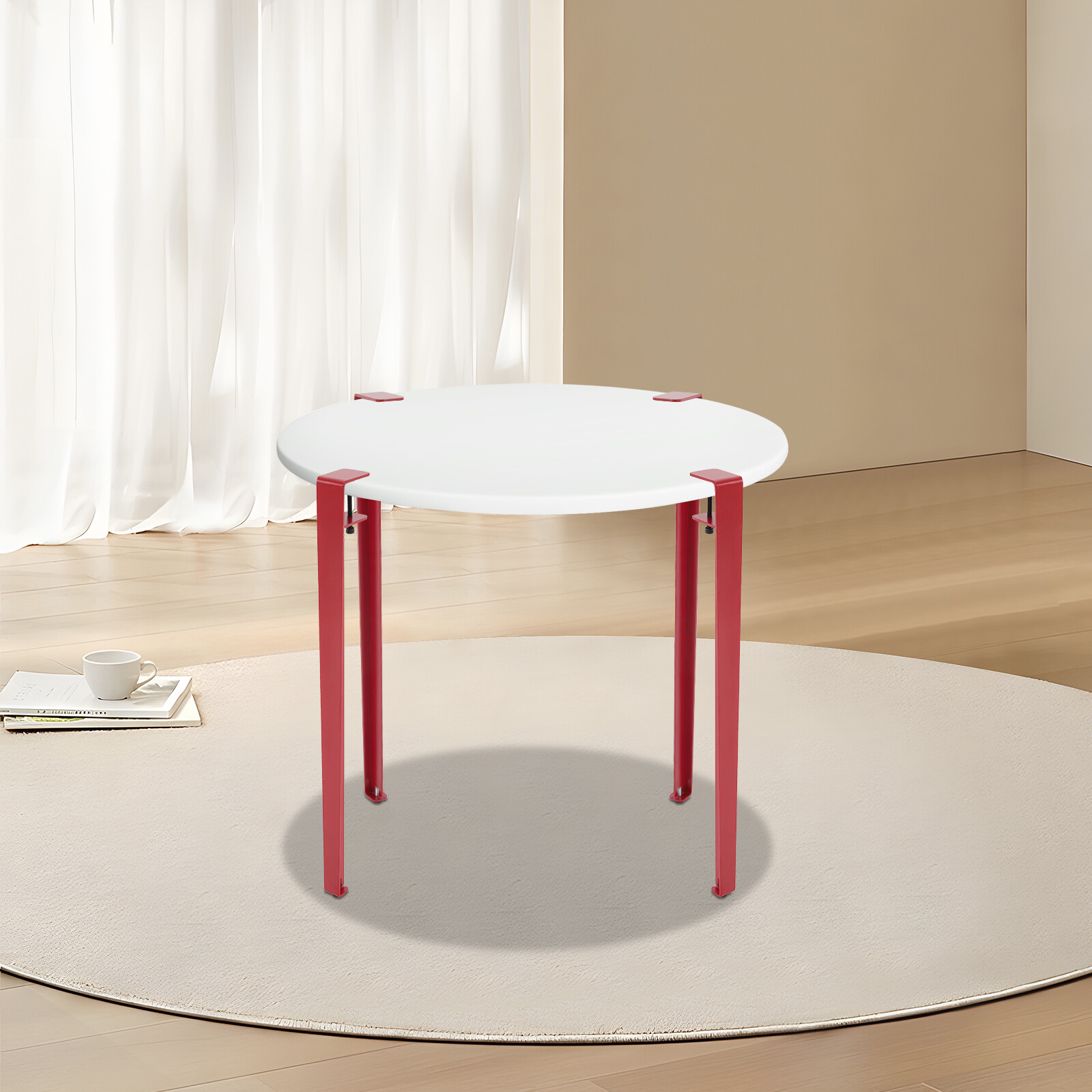 Adjustable Table Legs Table Clamp Legs F-shaped Table Legs 71cm/28in RED