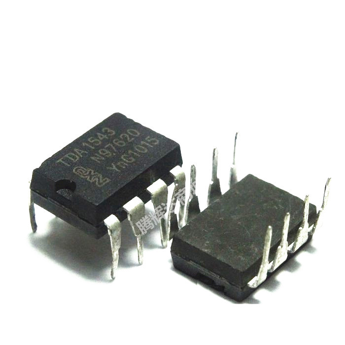 10Pcs New D/A Converter IC PHILIPS DIP-8 TDA1543 100%