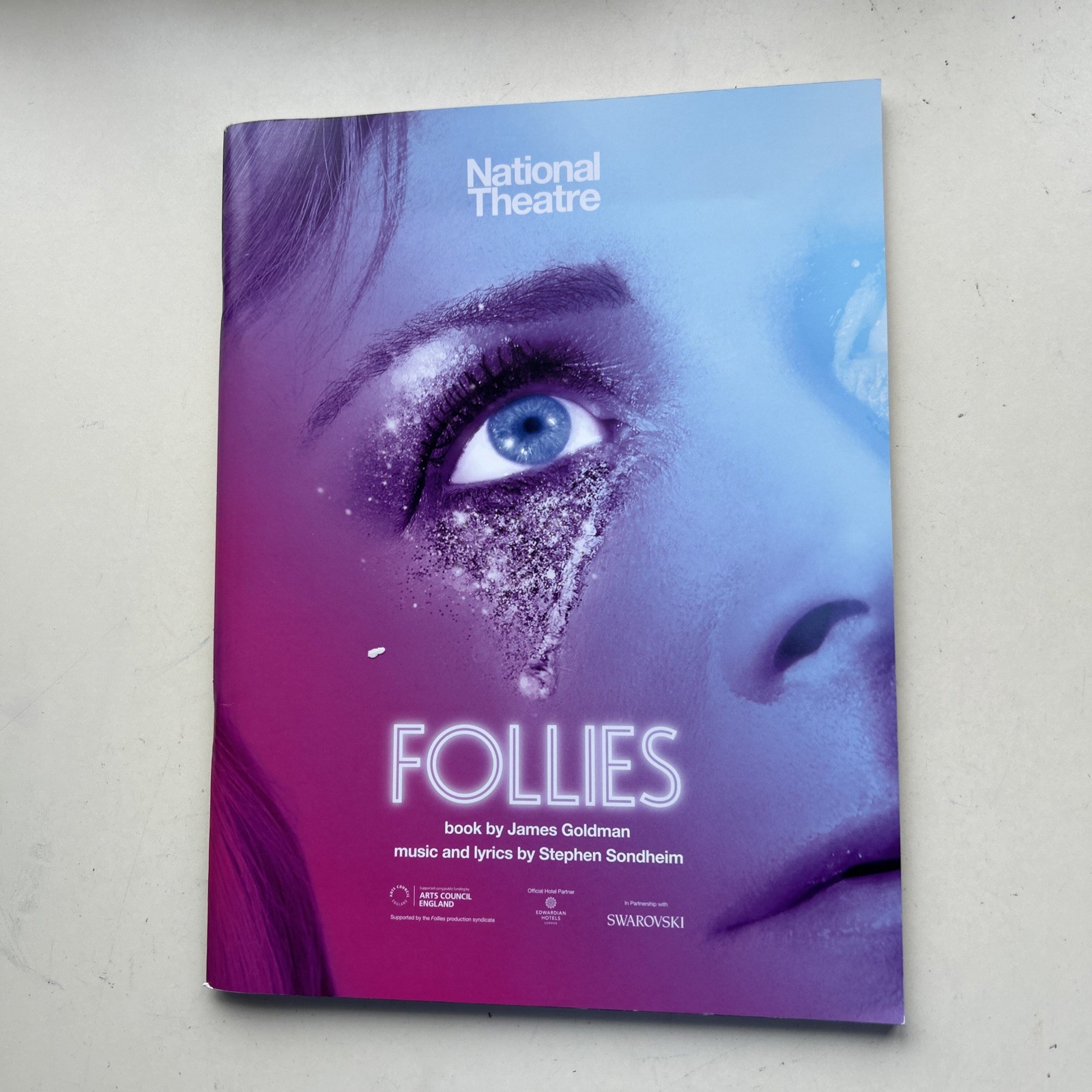 FOLLIES the Musical Large Theatre Programme / Brochure IMELDA STAUNTON