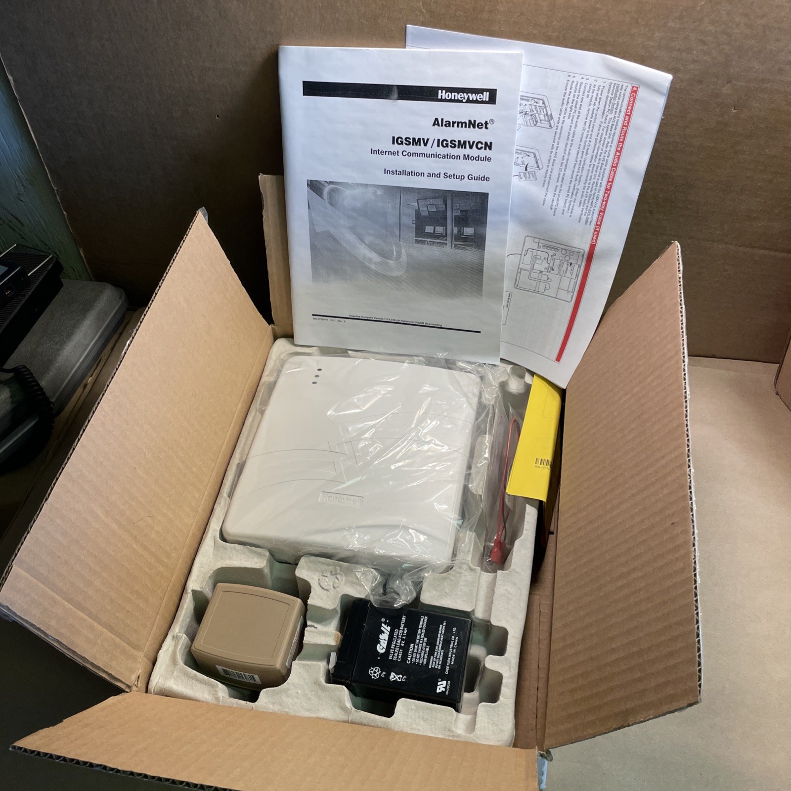 Honeywell IGSMV AlarmNet Dual Path Alarm Monitoring Communicator V2.6.47 - NEW
