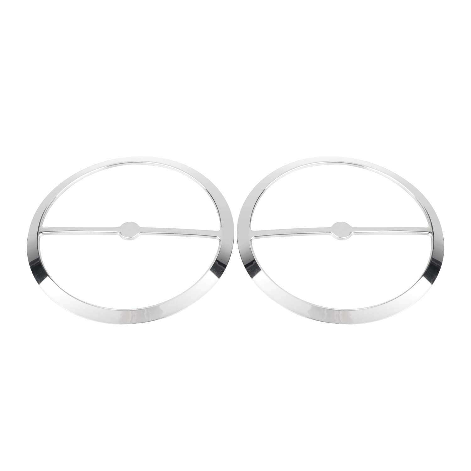 Chrome Speaker Trim Rings Fit For Harley Street Electra Glide 2014-23 FLHT FLHX