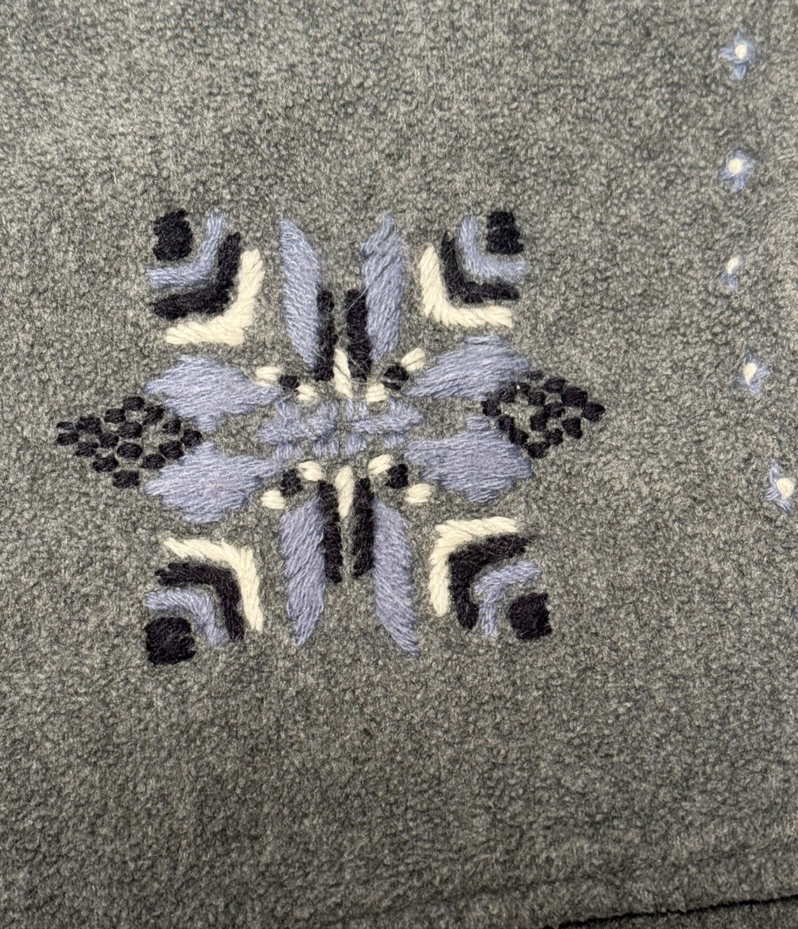 Eddie Bauer Men’s Gray Polyester scarf 66”