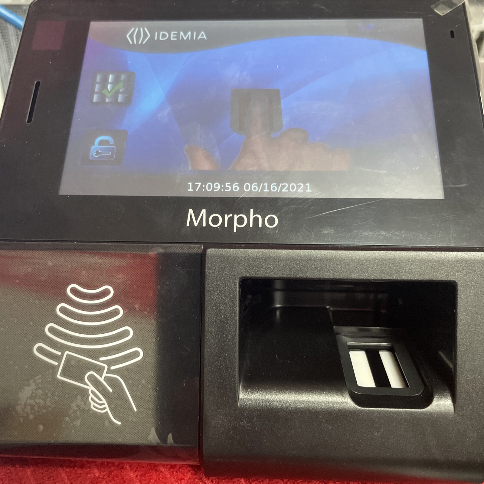 Idemia MPH-AC003B SIGMA iClass WR MorphoAccess Terminal Biometric or Card (G106)