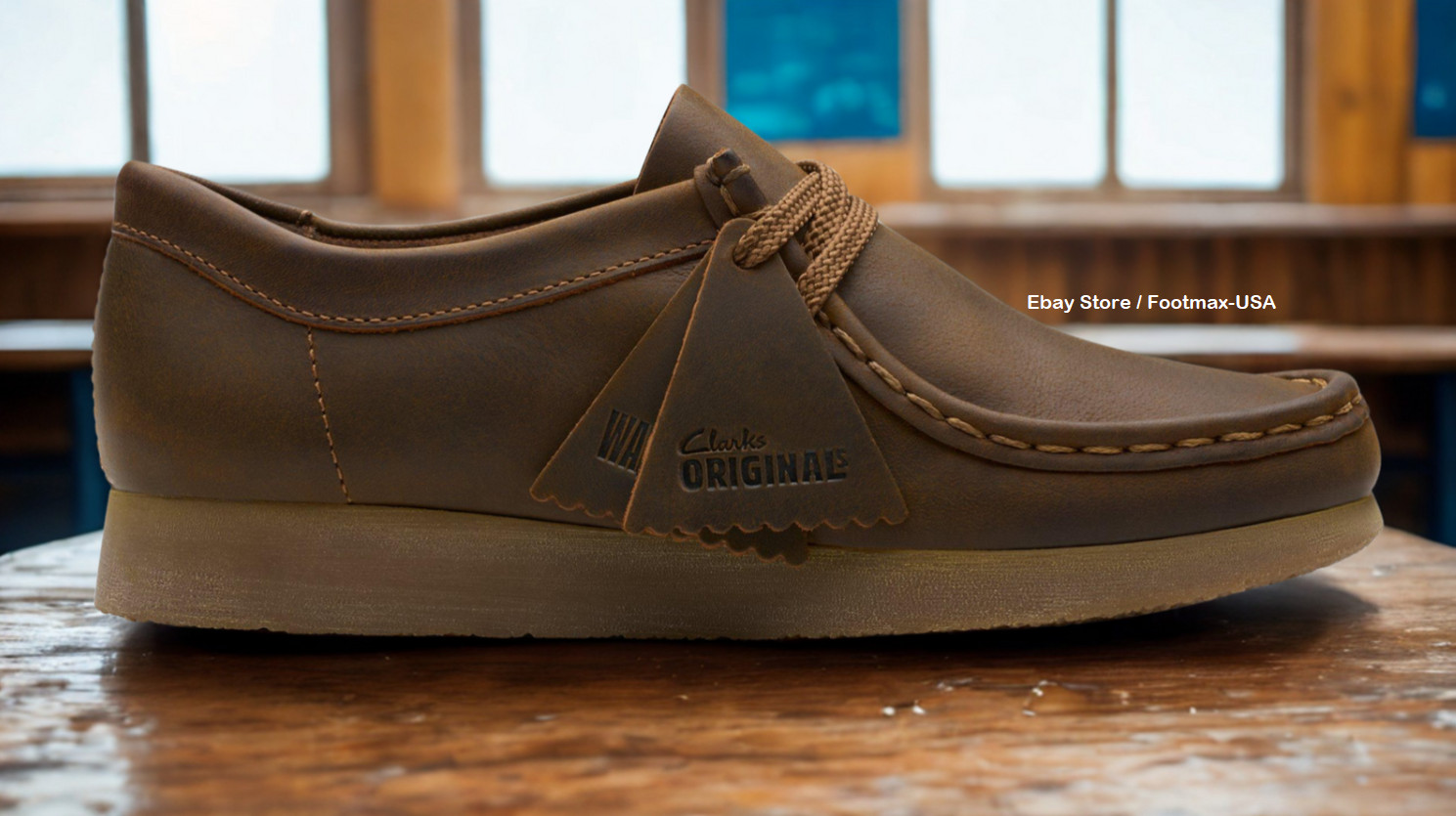 Clarks Kids / Juniors - Wallabee Beeswax