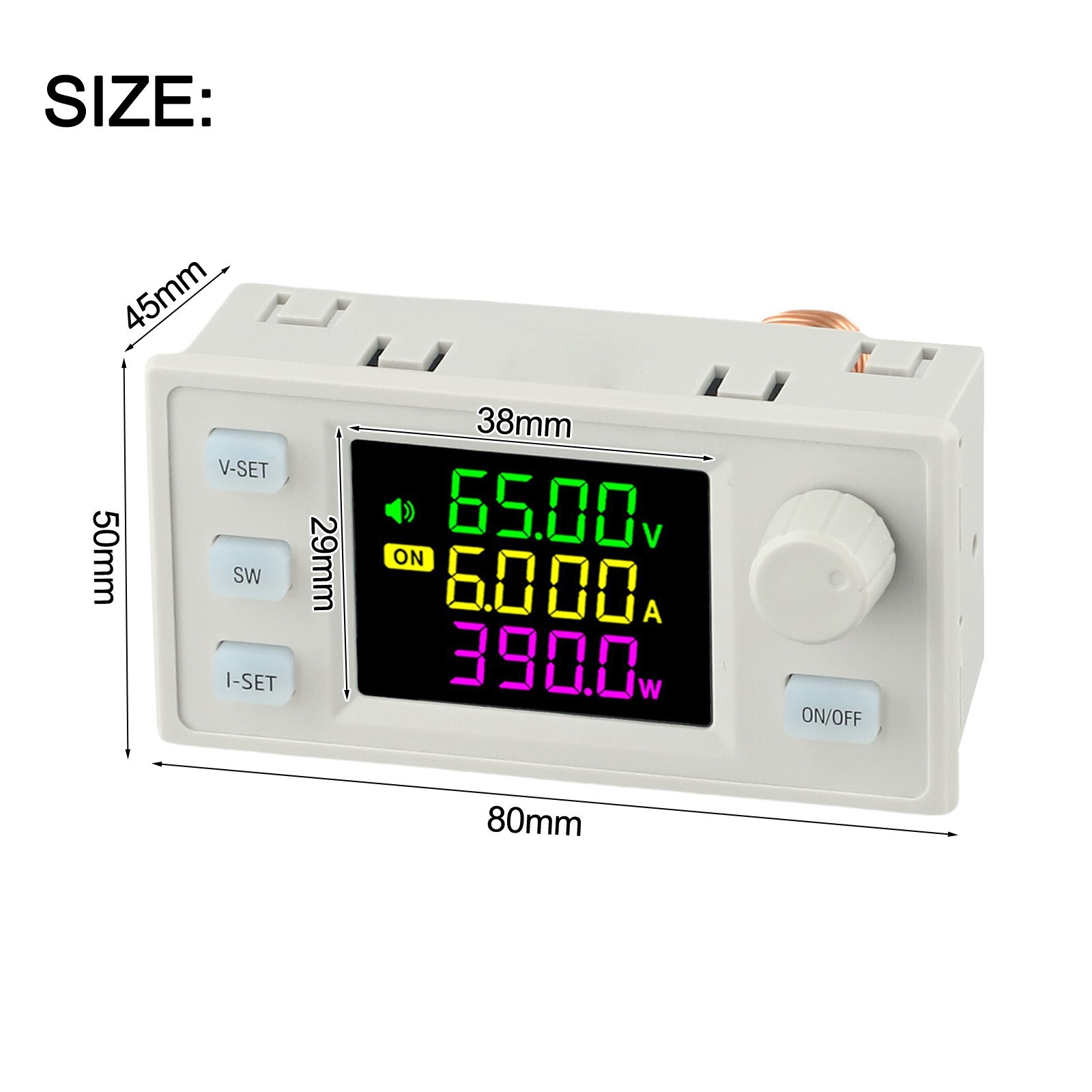 390W Adjustable DC Power Converter Power Module Regulated Lab Power Supply New