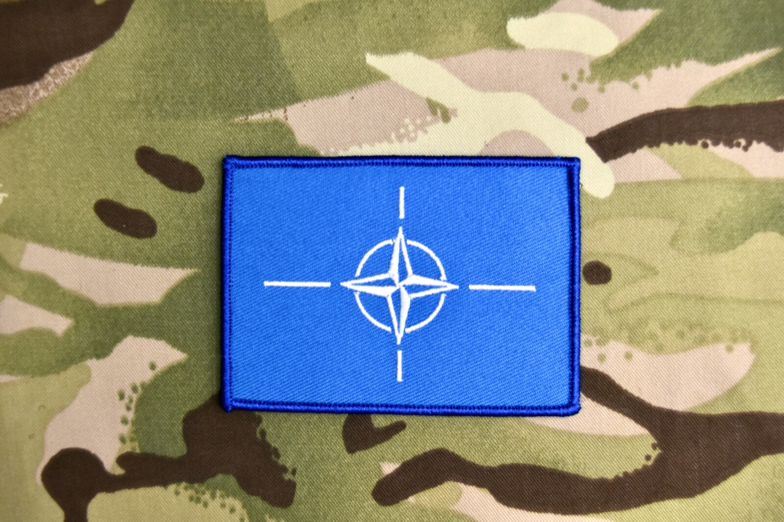 NATO OTAN Uniform Patch Peace Keeper Mission Milsim West MSW