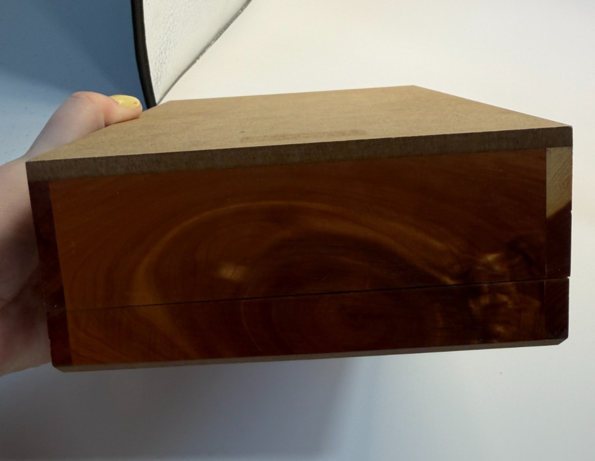 Unbranded Horse Print Cedar Keepsake Memory Box 8" x 6"