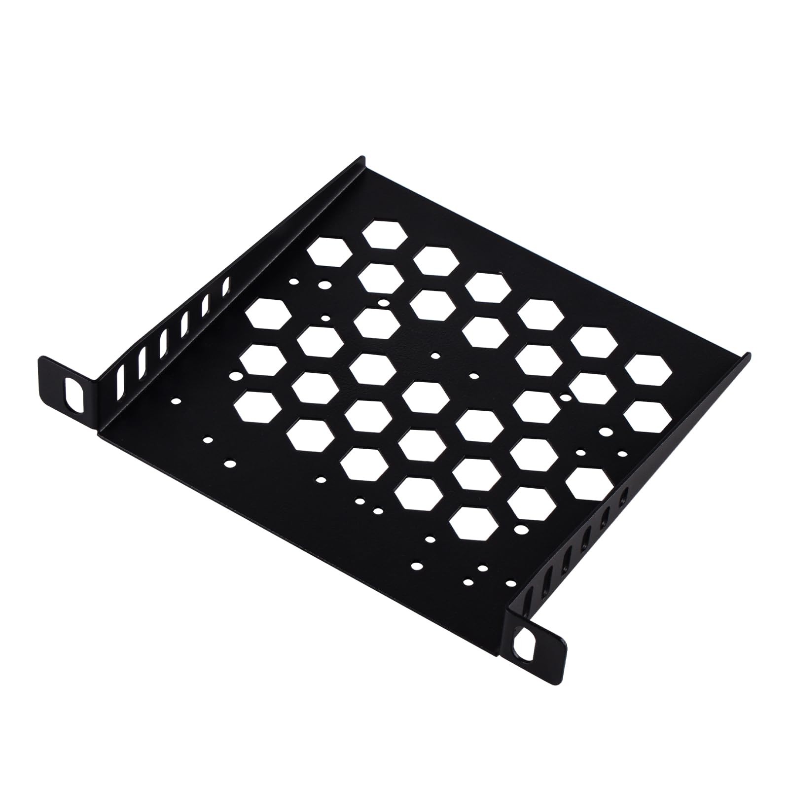 DeskPi RackMate TT Vented Server Rack Shelf 0.5U Cantilever Tray 7 Inch