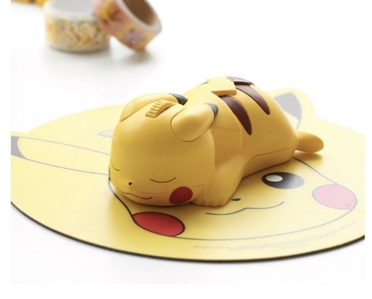 Pokemon Pikachu Figure Bluetooth Wireless Computer Mouse 1200dpi Limited Edition