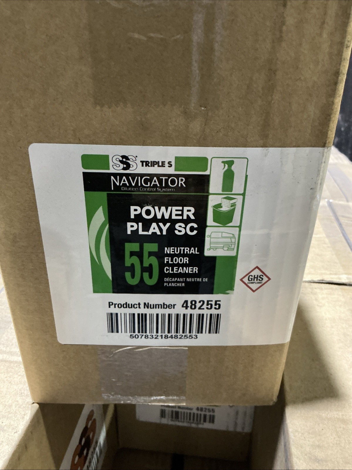 2 Pack SSS® Navigator #55 Power Play SC Neutral Floor Cleaner- 2 L