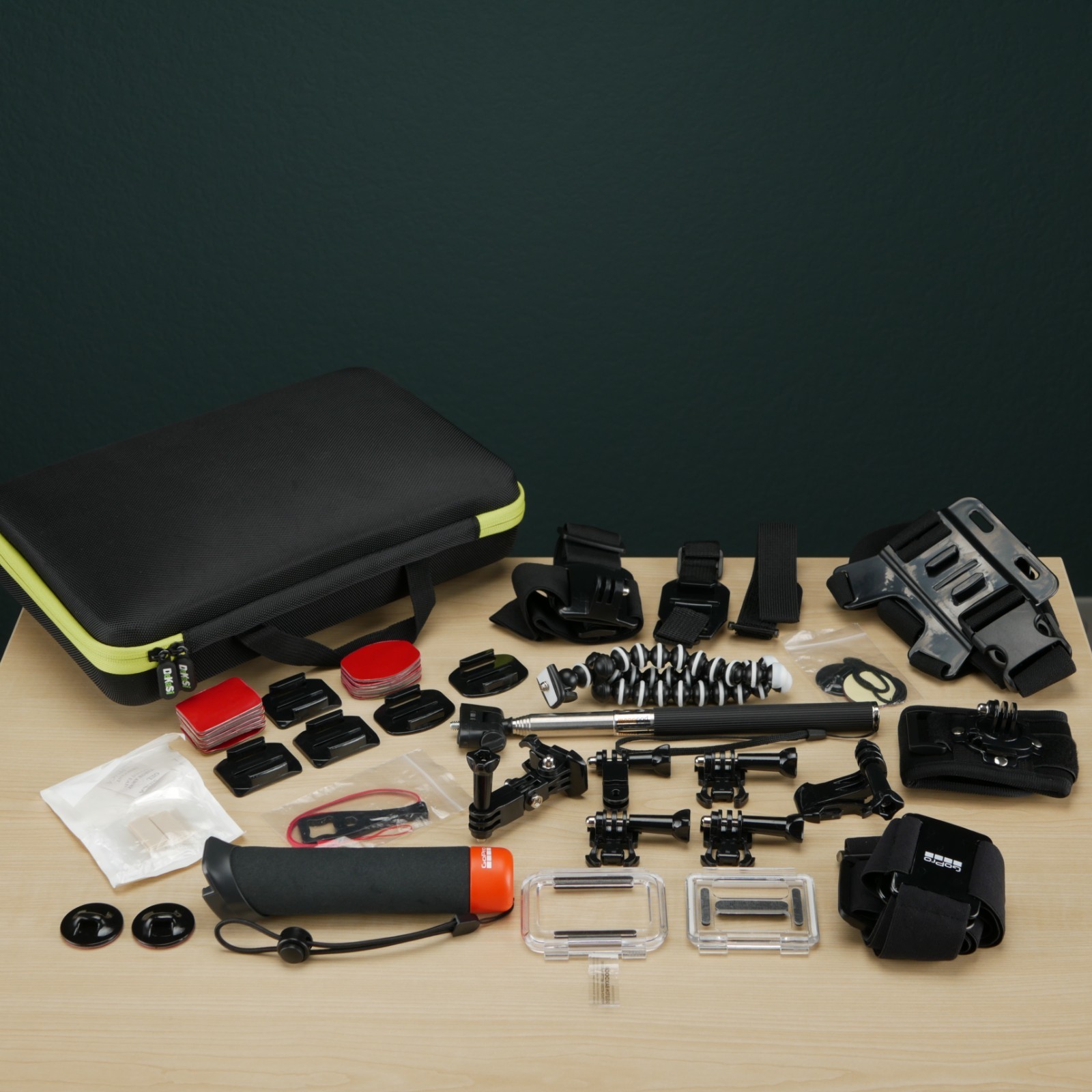 LOT GoPro Handler GoPro HeadStrap PARTIAL DeKaSi Action Kit for GoPro B01DF0QJLA