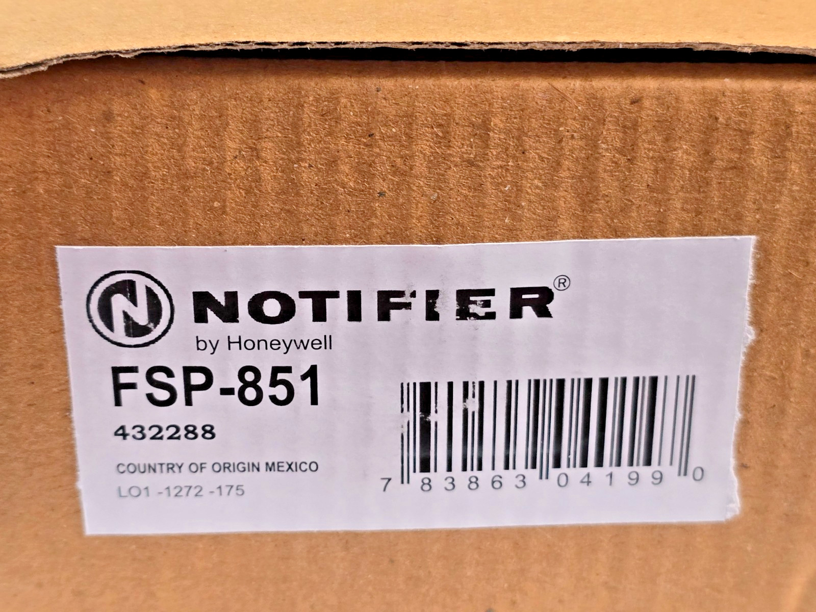 NOTIFIER FST-851 HEAT DETECTOR FST 851 FAST SHIPPING *NEW*