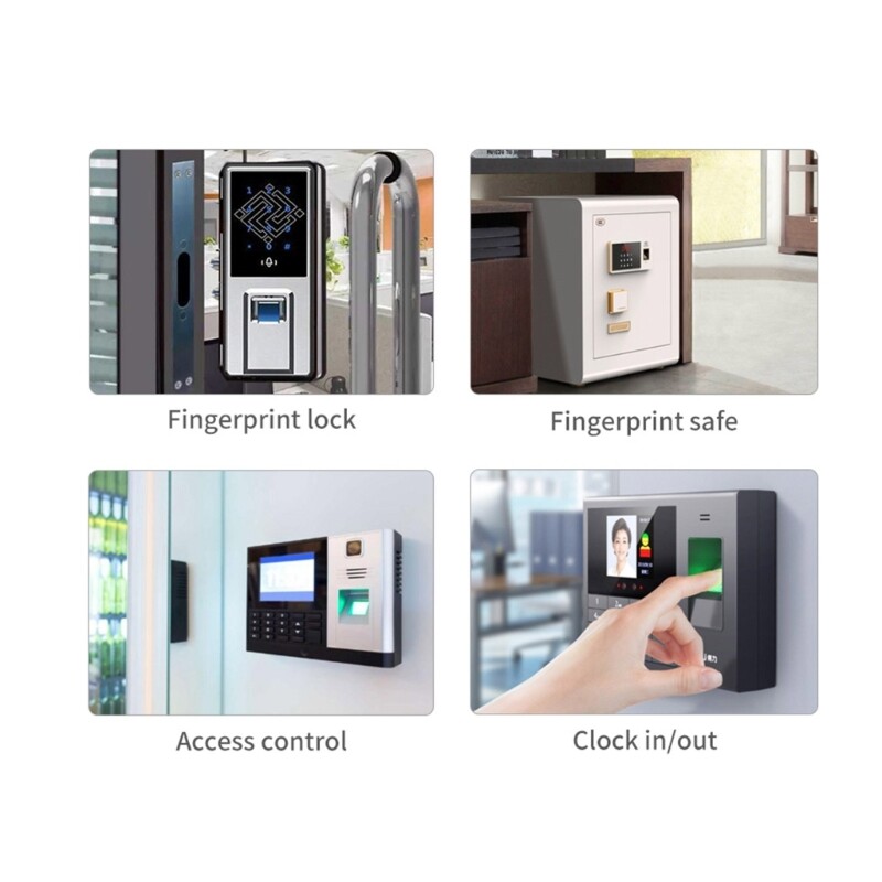 All In 1 Square Capacitive Fingerprints Sensors Module for Home Devices