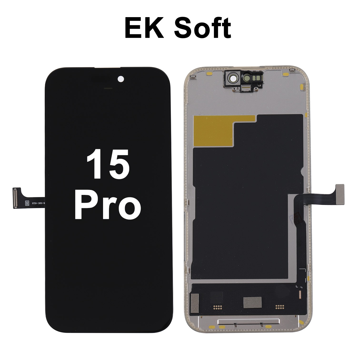 Soft OLED Display LCD Touch Screen Replacement Digitizer For Apple iPhone 15 Pro
