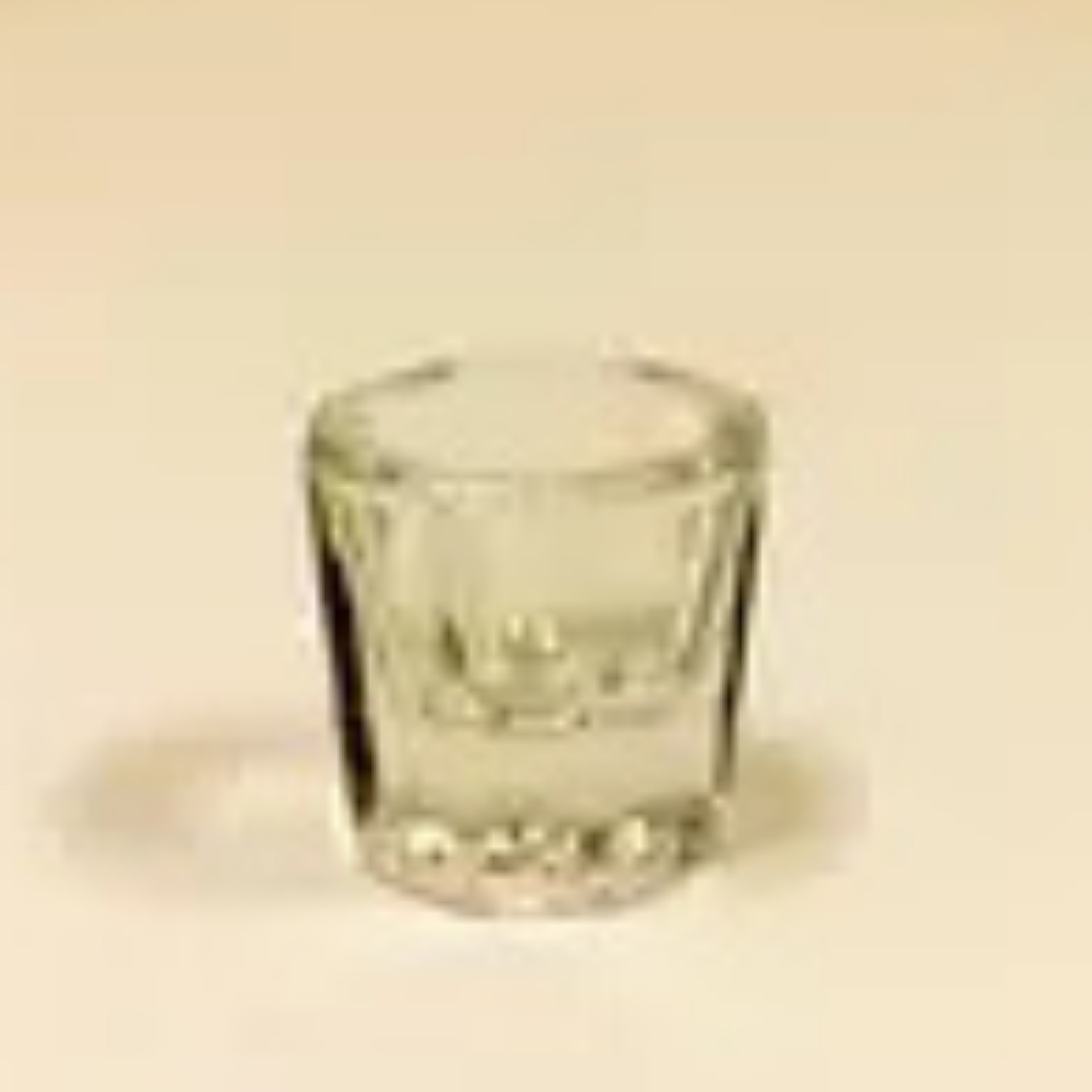 Buffalo - Clear, Dappen Glass, Pkg. of 12