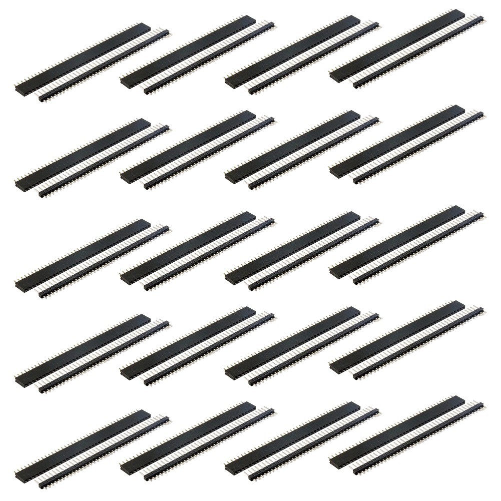 Robust 40pcs Breakaway Board Connectors for Various Electronics Projects