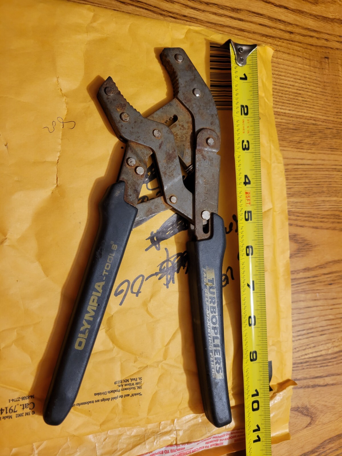 Olympia Tools Turbo pliers Fast Self-Adjusting Pliers