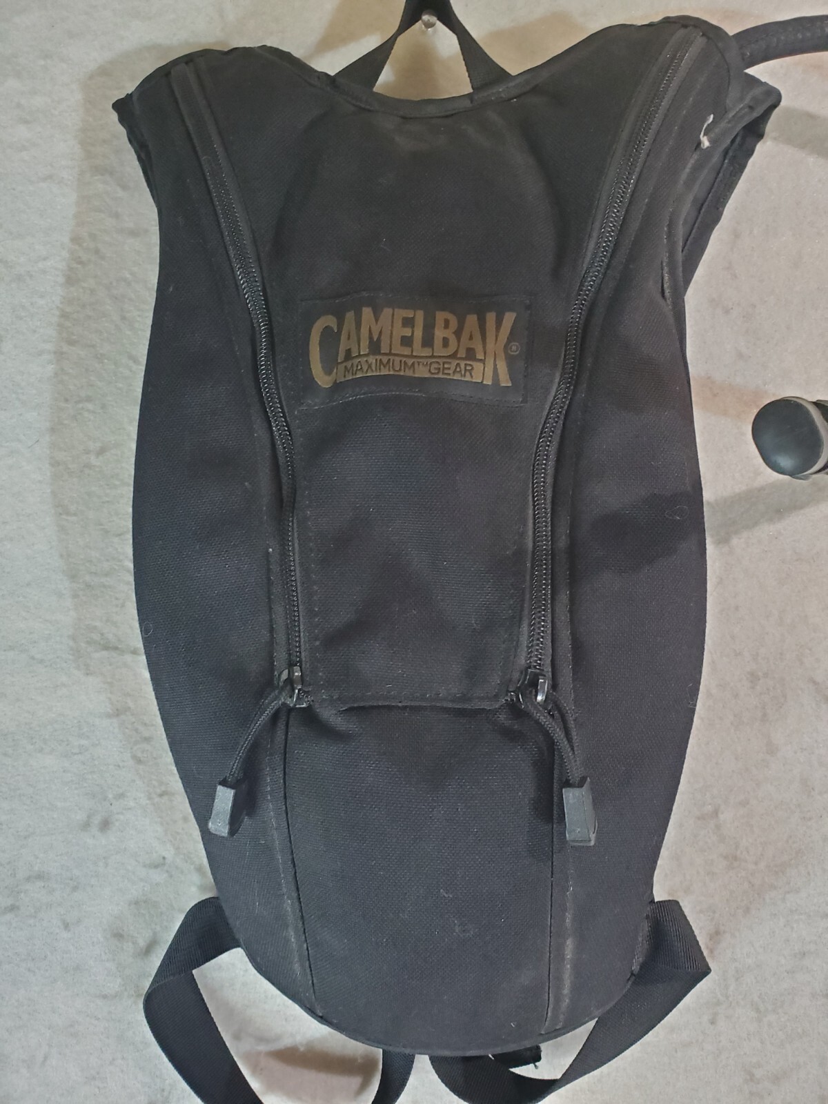 Camelbak Maximum Gear Stealth Hydration Backpack w/ Bladder - Black Adjustable