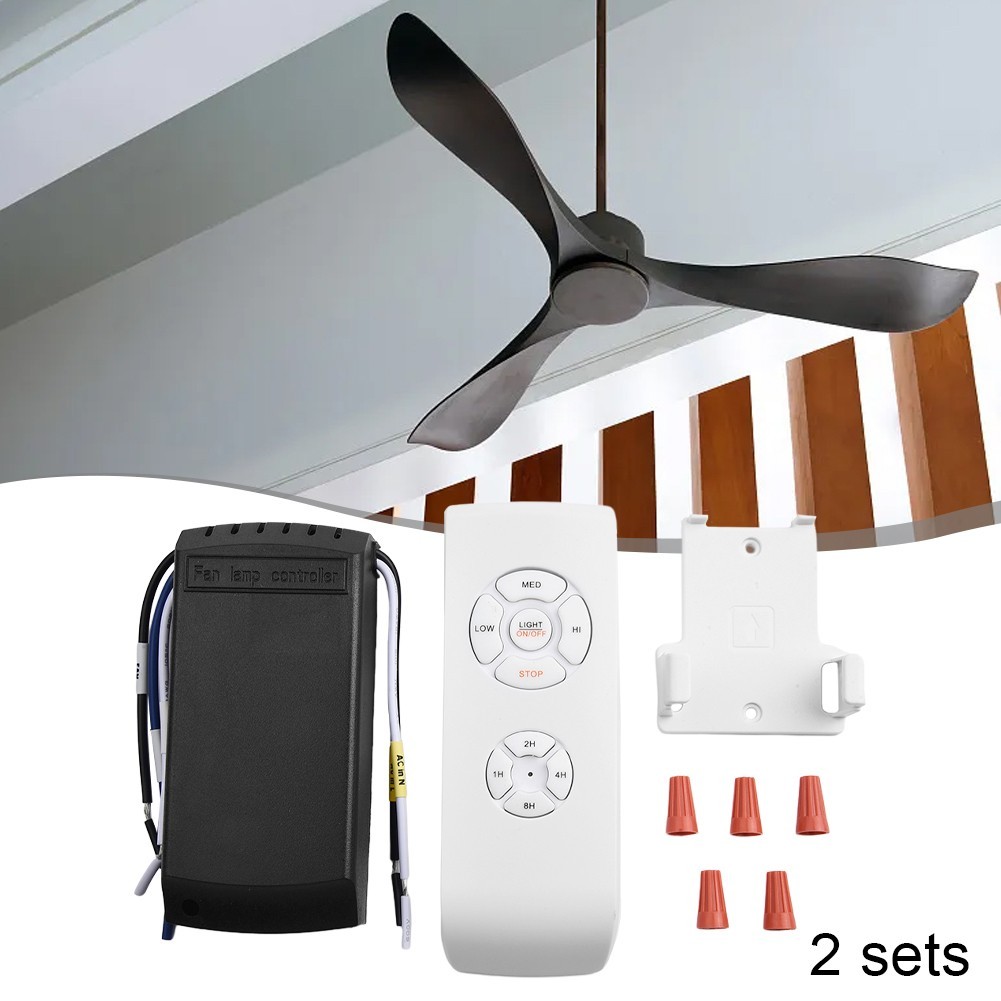 High Quality Ceiling Fan Light Control Kit Stable Receiver Comfortable Grip
