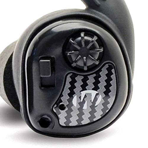 Wireless NRR25dB Electronic Sound Suppression Hearing Protection Earbuds Black