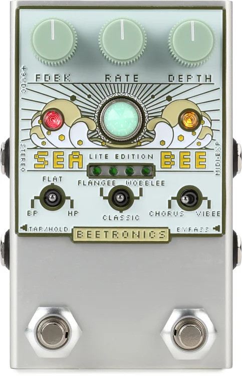 Beetronics FX Seabee Lite Harmochorus Pedal - Cream