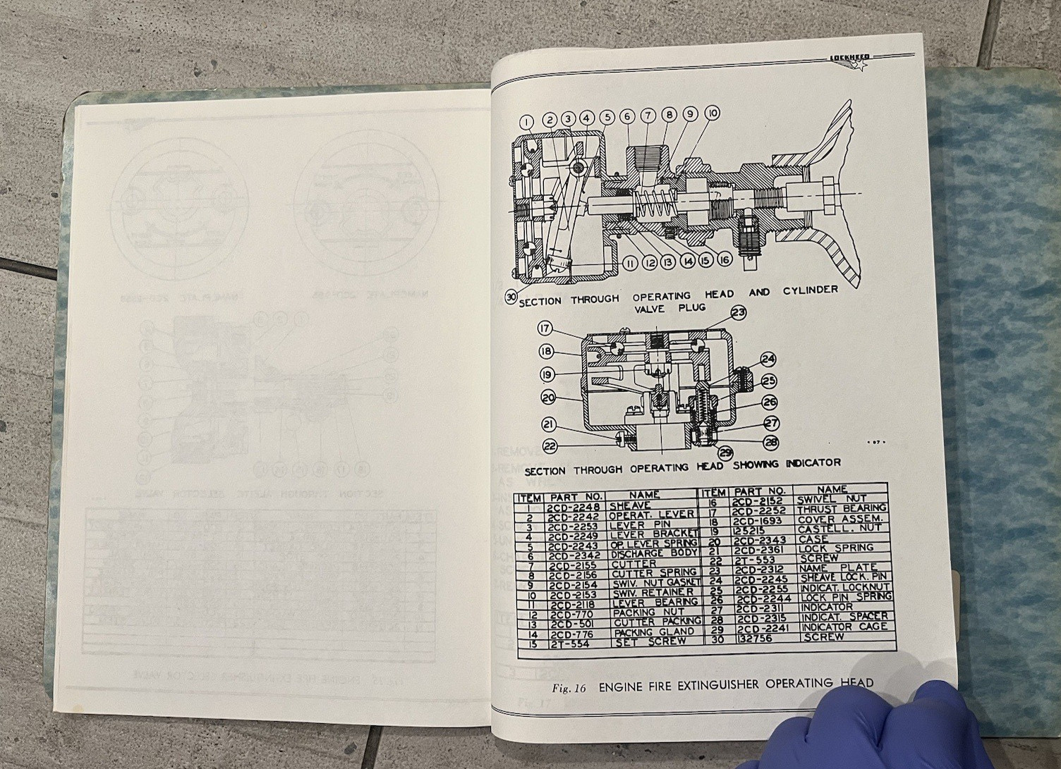 Lockhead 12 Service Manual Illustrated Older Copy
