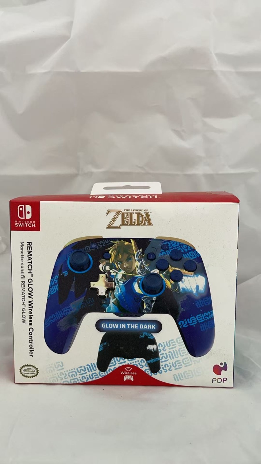 Legend of Zelda Tears of the Kingdom, Link Hyrule Hero (Glow in the Dark)