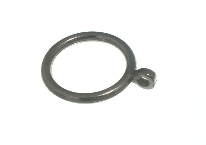 New 24 X Curtain Rod Rings Fixed Eyelet Metal Id 25mm For Poles To 20mm Dia O