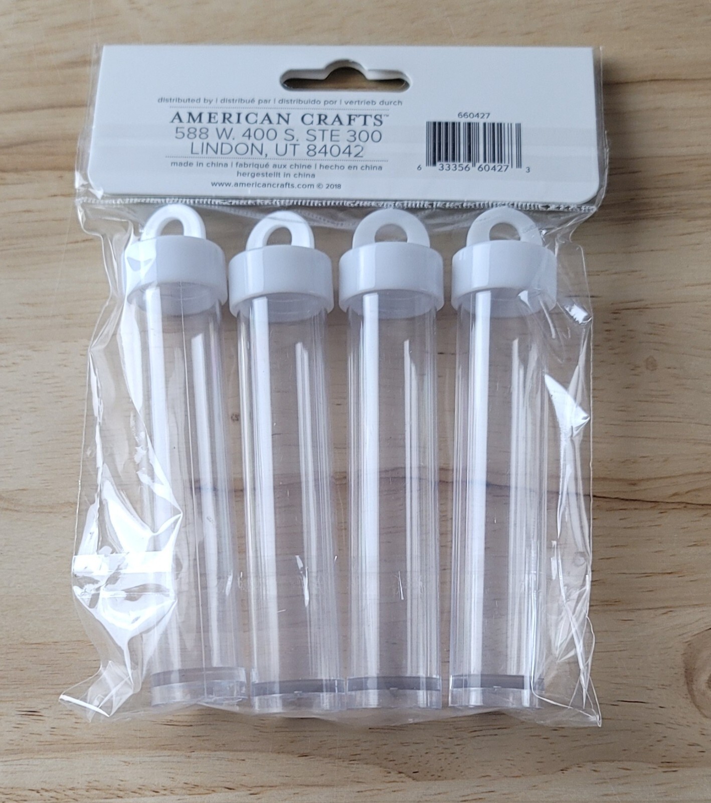 We R Memory Keepers PLASTIC JARS Lot of 3 Types Stacking-Snapping-Vial Jars