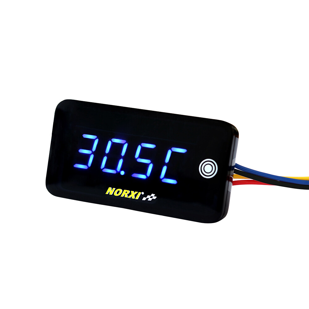 Motos 3 in 1 Engine temperature Volt Time Time LED Display Norxi Automatic