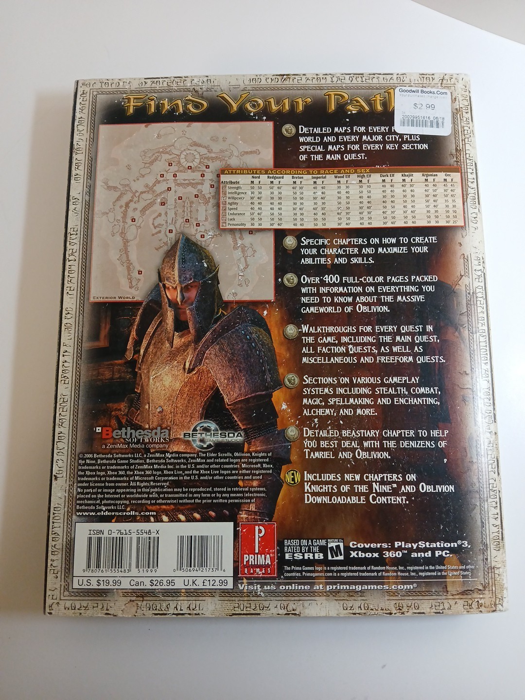 The Elder Scrolls IV Oblivion Official Strategy Game Guide Revised & Expanded