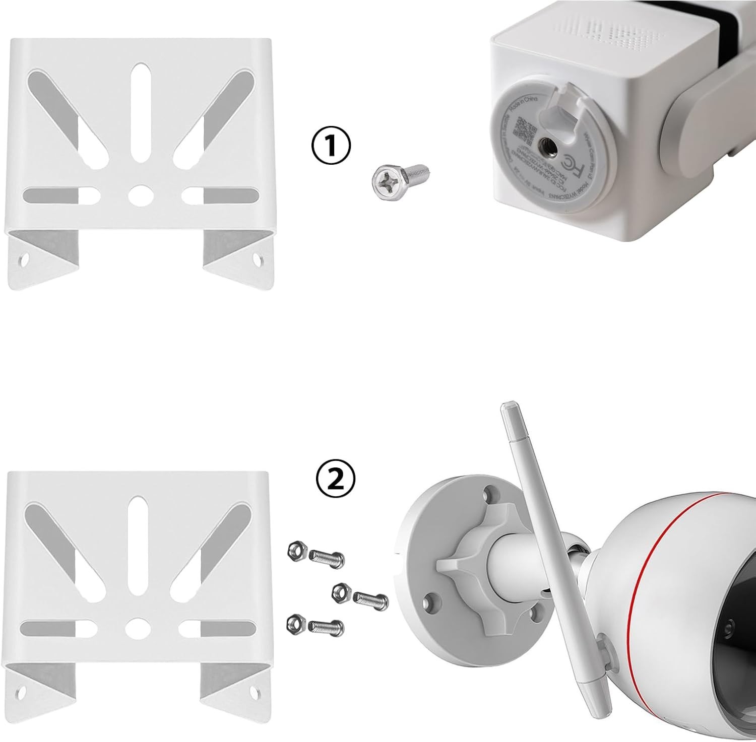 Metal Corner Mount, Wall Corner, Bracket for PTZ CCTV IP Camera, Outdoor Bracket