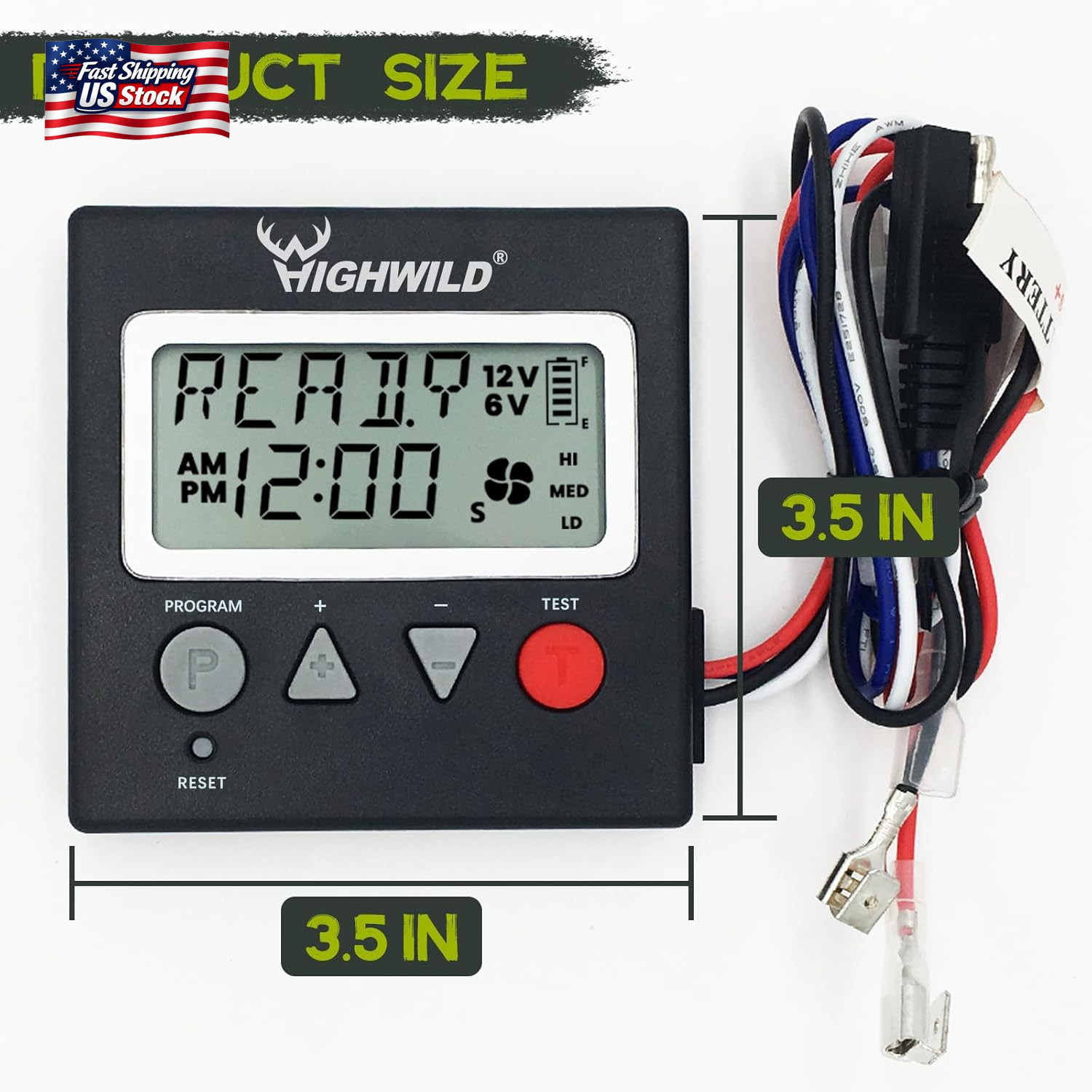 Highwild 6V/12V Universal Game Feeder Digital Timer