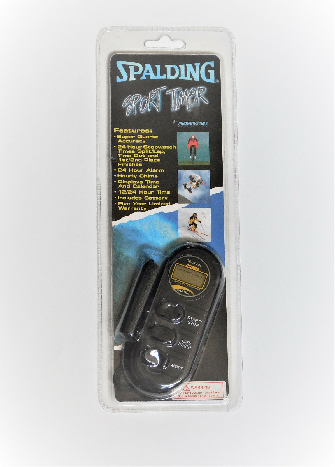 New in Sealed Package Spalding Quartz Multi-Sport Timer 1996