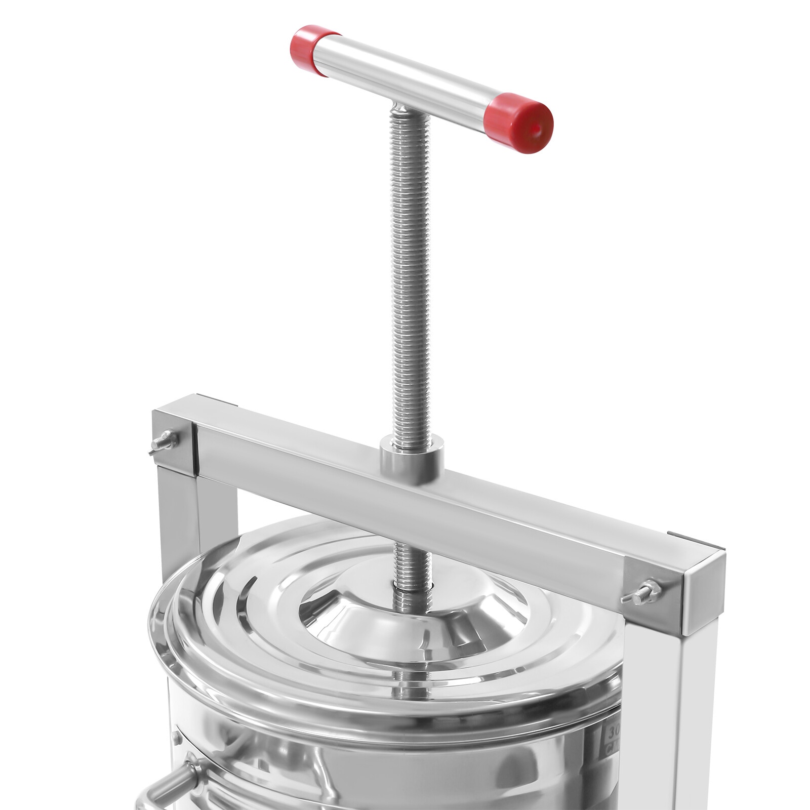 10L Manual Fruit Presser Durable Grape Apple Juice Extractor Beeswax Presser