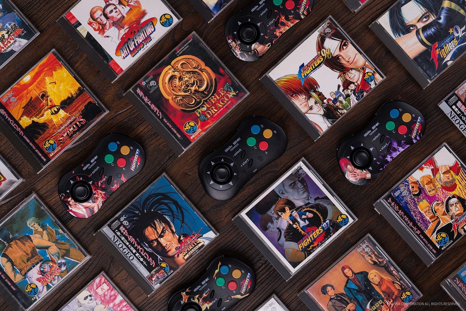 8Bitdo Mai Shiranui Style SNK Neo Geo CD Bluetooth Controller, Compatible with W