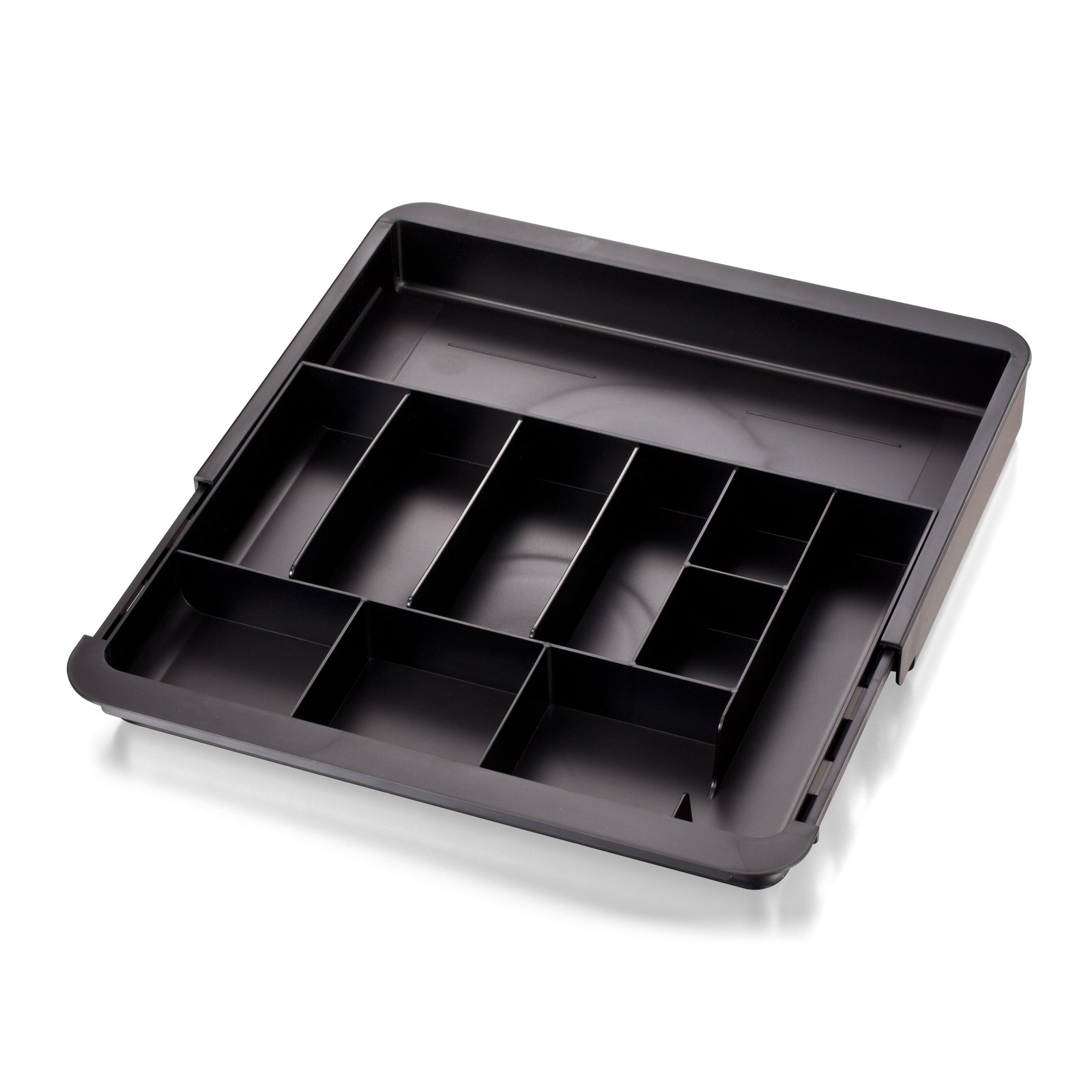 Expandable Drawer Organizer Tray, Adjustable 10.3"–16" Width, Customizable Co...